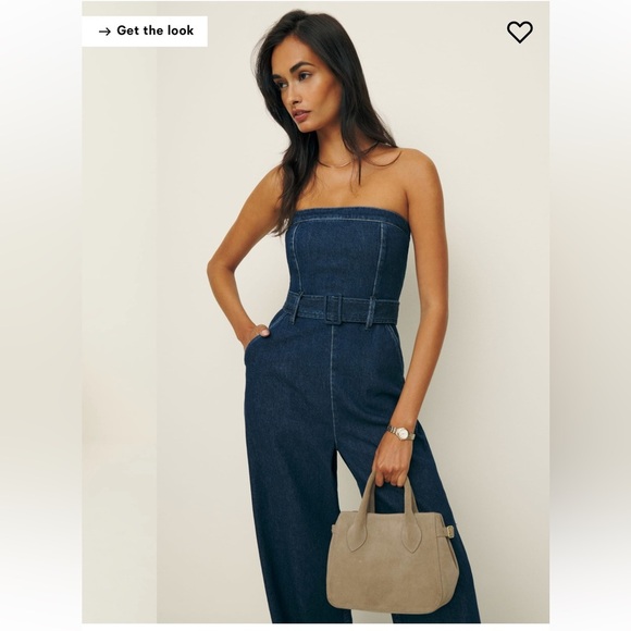Reformation Eva Denim Jumpsuit - Picture 3 of 5